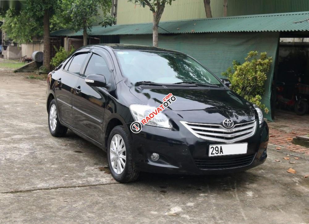 Cần bán xe Toyota Vios 1.5E đời 2011, màu đen-0