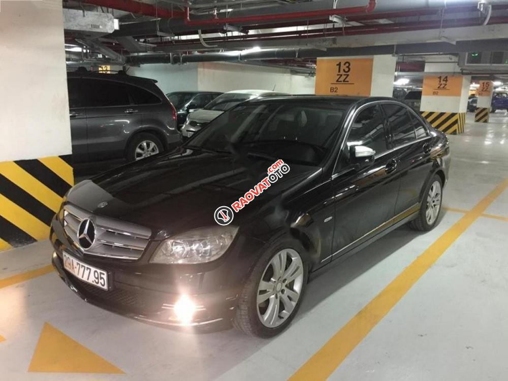 Cần bán xe Mercedes đời 2008, màu đen, xe nhập xe gia đình-1