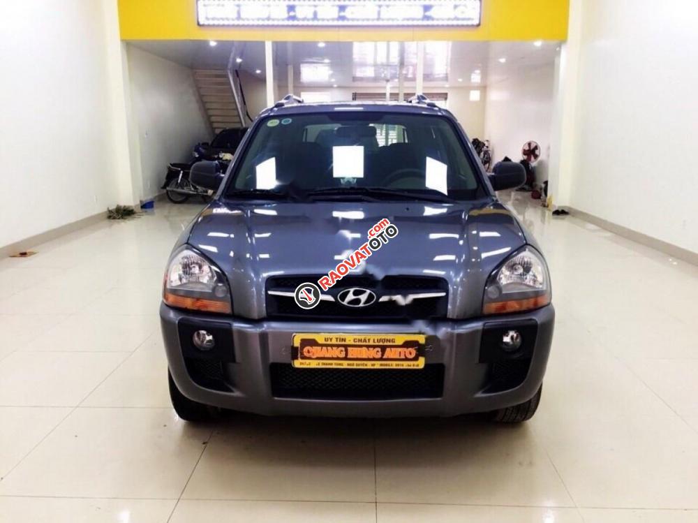 Cần bán lại xe Hyundai Tucson đời 2009, màu xám, nhập khẩu nguyên chiếc số tự động, 379 triệu-1