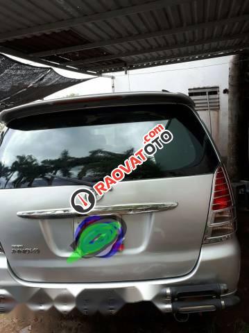 Bán xe Toyota Innova đời 2007, màu bạc-0