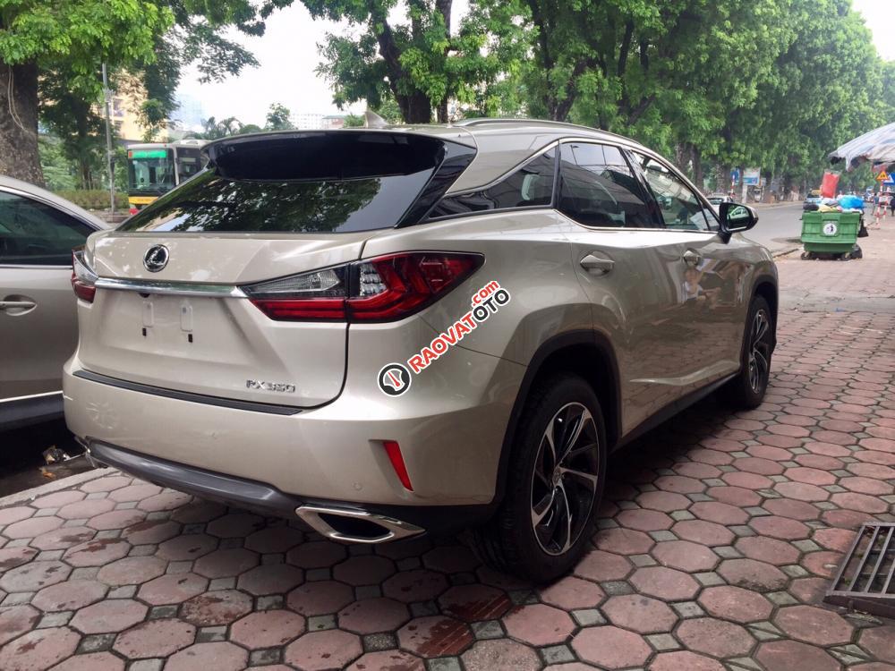 Bán ô tô Lexus RX RX350 Luxury 2017, màu vàng, nhập khẩu Mỹ giá tốt. LH: 0948.256.912-4