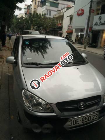 Bán ô tô Hyundai Getz đời 2010, màu bạc, xe nhập-0