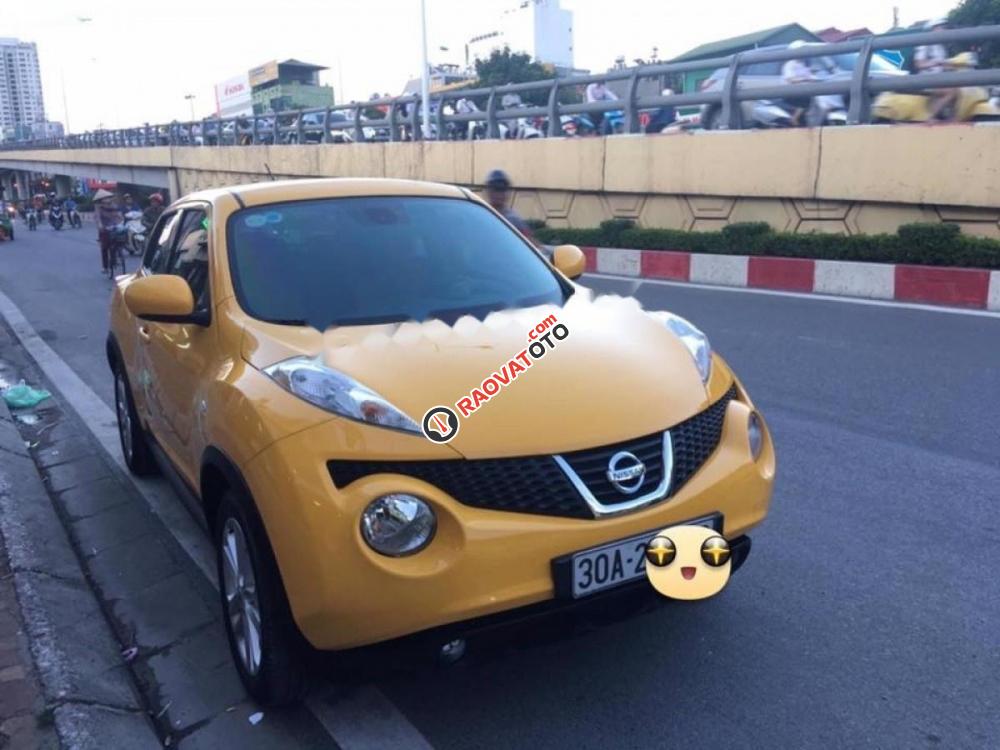 Bán xe Nissan Juke 1.6 đời 2013, màu vàng, nhập khẩu-4