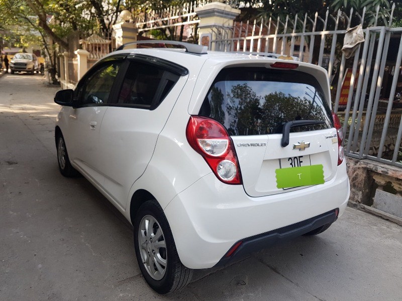 Bán ô tô Chevrolet Spark đời 2013, màu trắng, nhập khẩu chính hãng, chính chủ, giá tốt-3