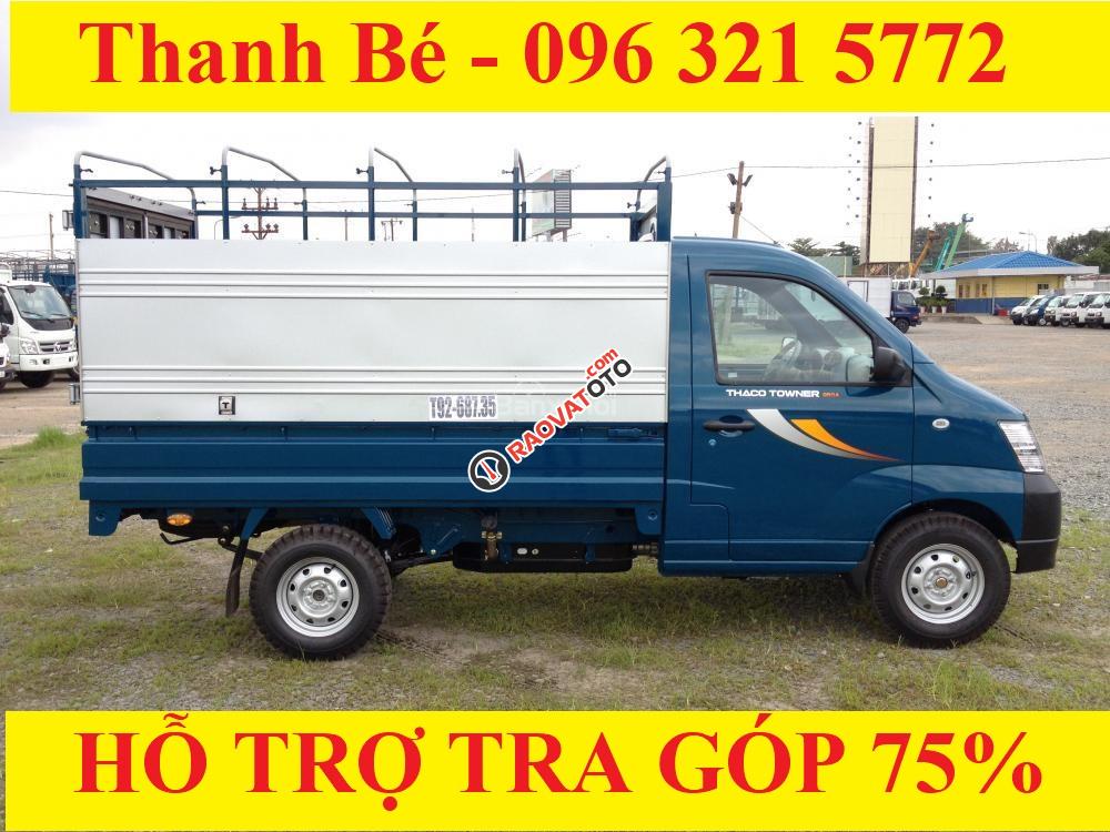 Xe tải 1 tấn thùng mui bạt Towner 990 tải trọng 990KG, đời 2017, hỗ trợ trả góp 75%-2