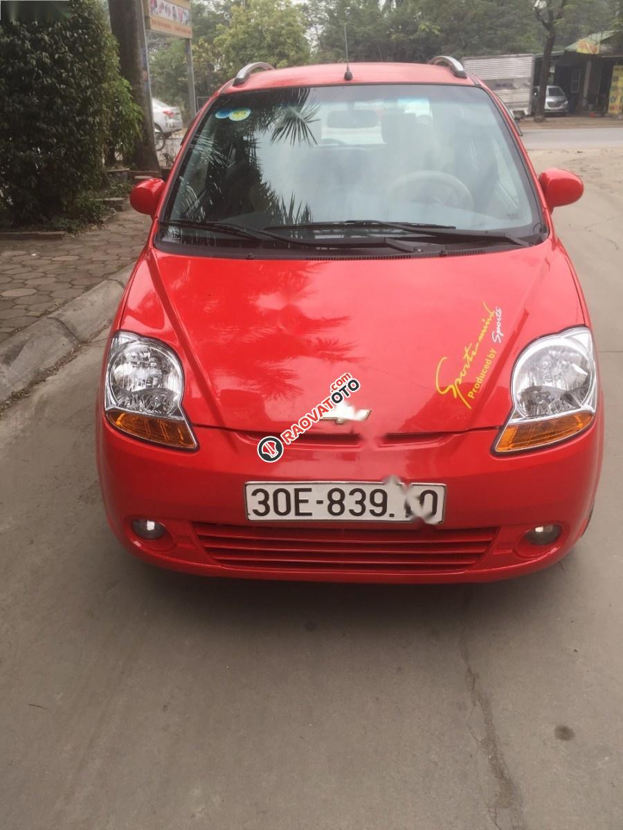 Bán Chevrolet Spark LT sản xuất 2010, màu đỏ-4