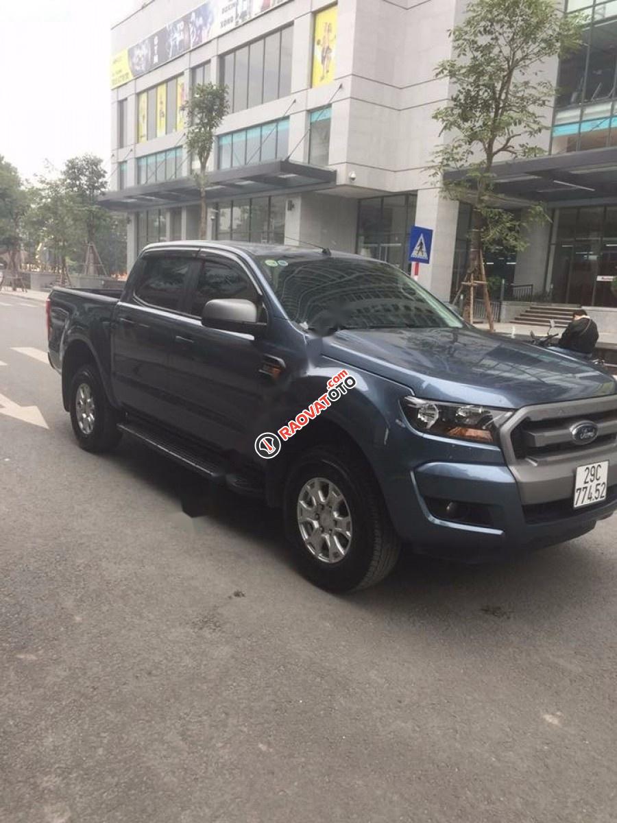 Bán Ford Ranger XLS 2017, màu xanh lam, nhập khẩu, 640 triệu-1