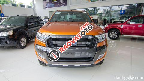 Bán xe Ford Ranger Wildtrak 3.2 4x4 2018, màu cam, xe nhập-1
