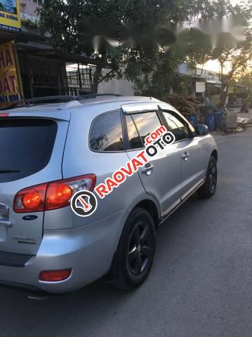 Bán xe Hyundai Santa Fe đời 2008, màu bạc-3