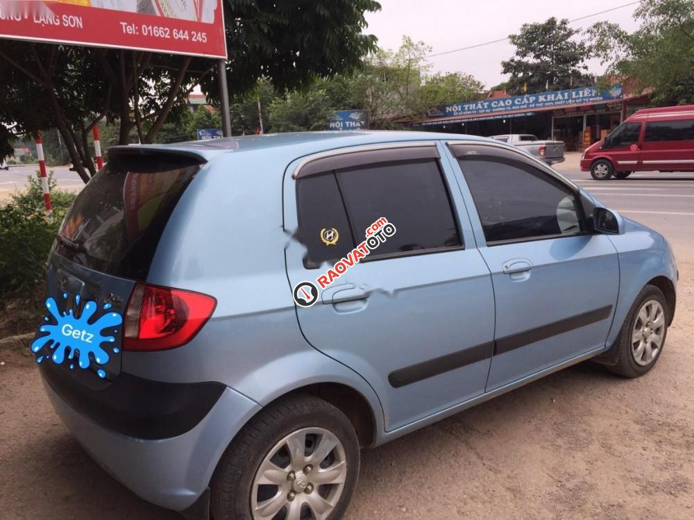 Cần bán xe Hyundai Getz 1.1 MT sản xuất 2009, màu xanh lam, nhập khẩu nguyên chiếc, giá 232tr-2