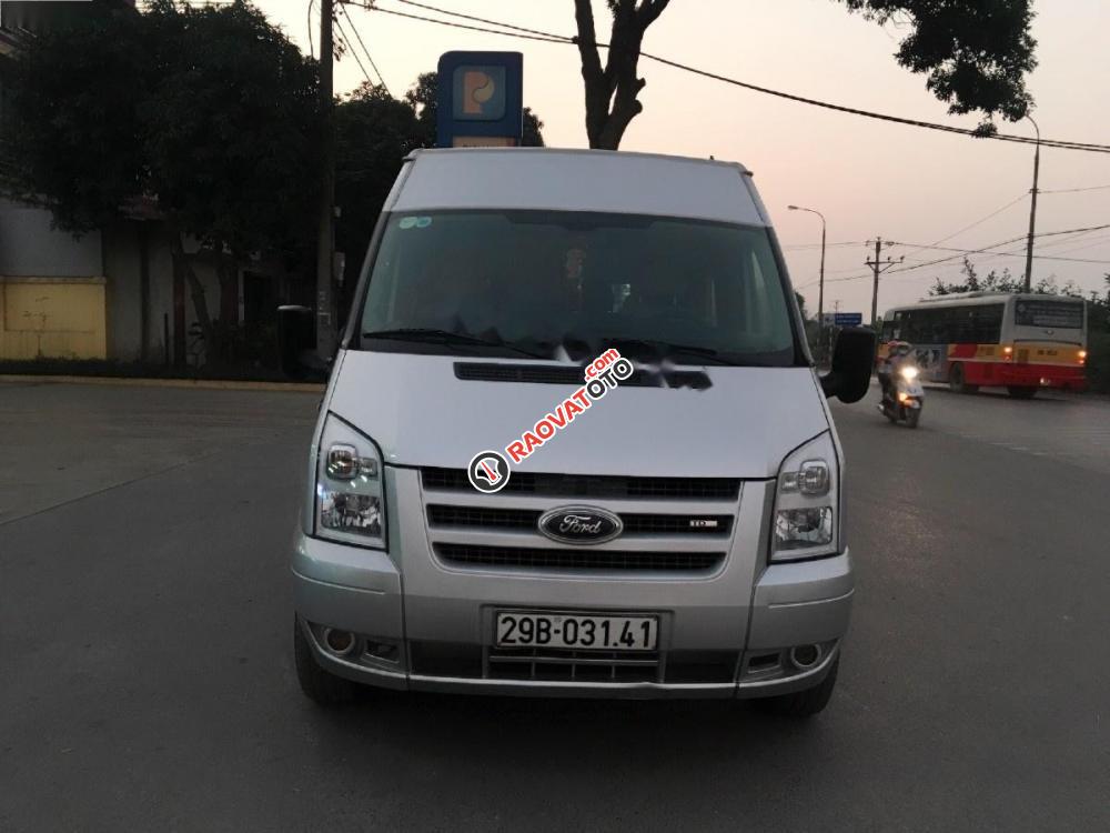 Bán ô tô Ford Transit đời 2011, màu bạc-9