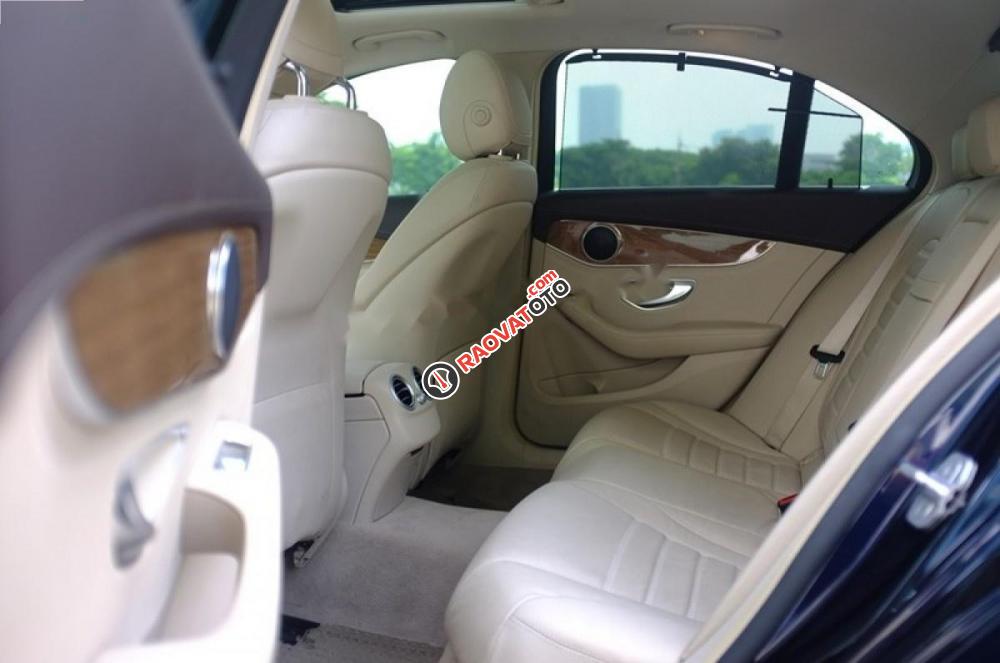 Bán Mercedes C200 đời 2016, màu xanh lam-4