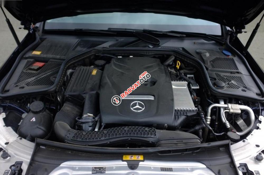 Bán Mercedes C200 đời 2016, màu xanh lam-0