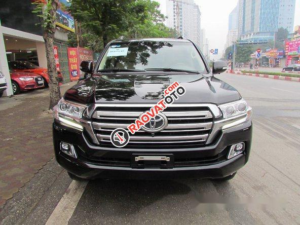 Bán Toyota Land Cruiser VX đời 2016, màu đen, nhập khẩu nguyên chiếc-0