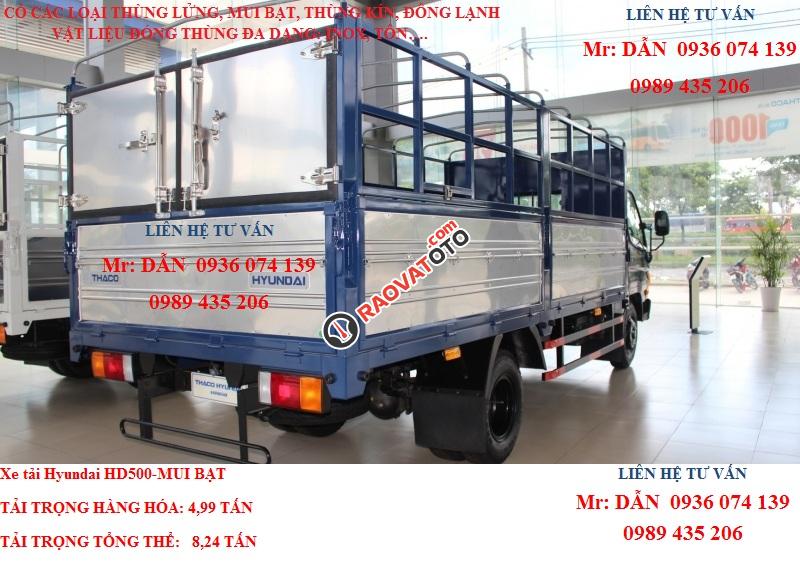 Cần bán xe tải Hyundai HD500 đời 2017 - Hỗ trợ trả góp lên đến 75% - Hỗ trợ thủ tục ra số từ A-Z-2