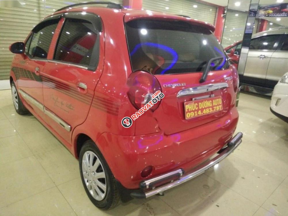 Cần bán Chevrolet Spark LT 0.8 MT đời 2011, màu đỏ như mới, giá 155tr-7