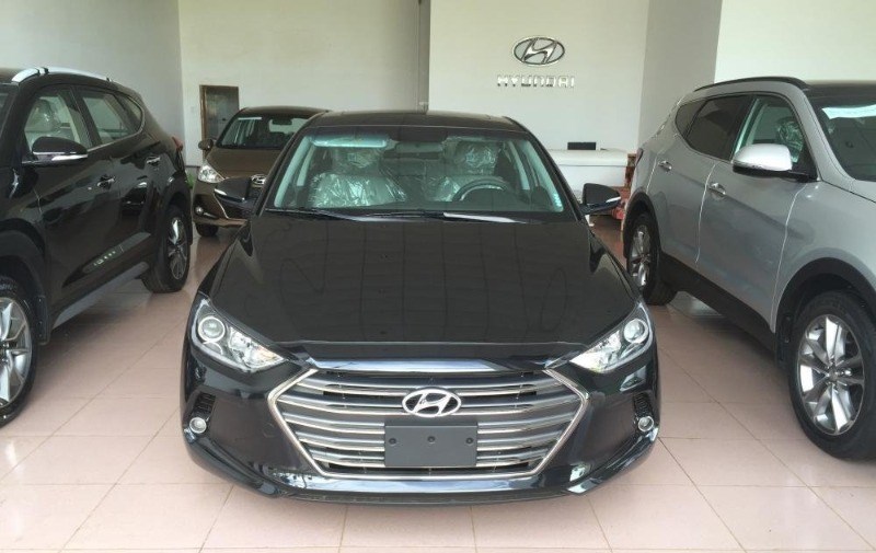 Bán Hyundai Elantra sản xuất 2017, màu đen, nhập khẩu nguyên chiếc, mới 100%, 609tr-5