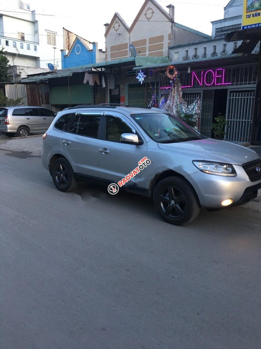 Bán xe Hyundai Santa Fe 2.2L 4WD đời 2008, màu bạc, xe nhập, giá chỉ 469 triệu-3