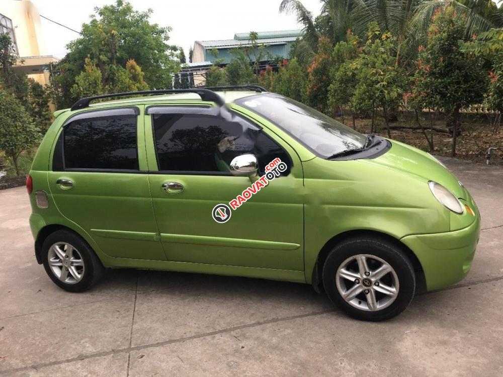 Cần bán Daewoo Matiz SE 0.8 MT năm 2004, màu xanh, xe gia đình, giá 105tr-3