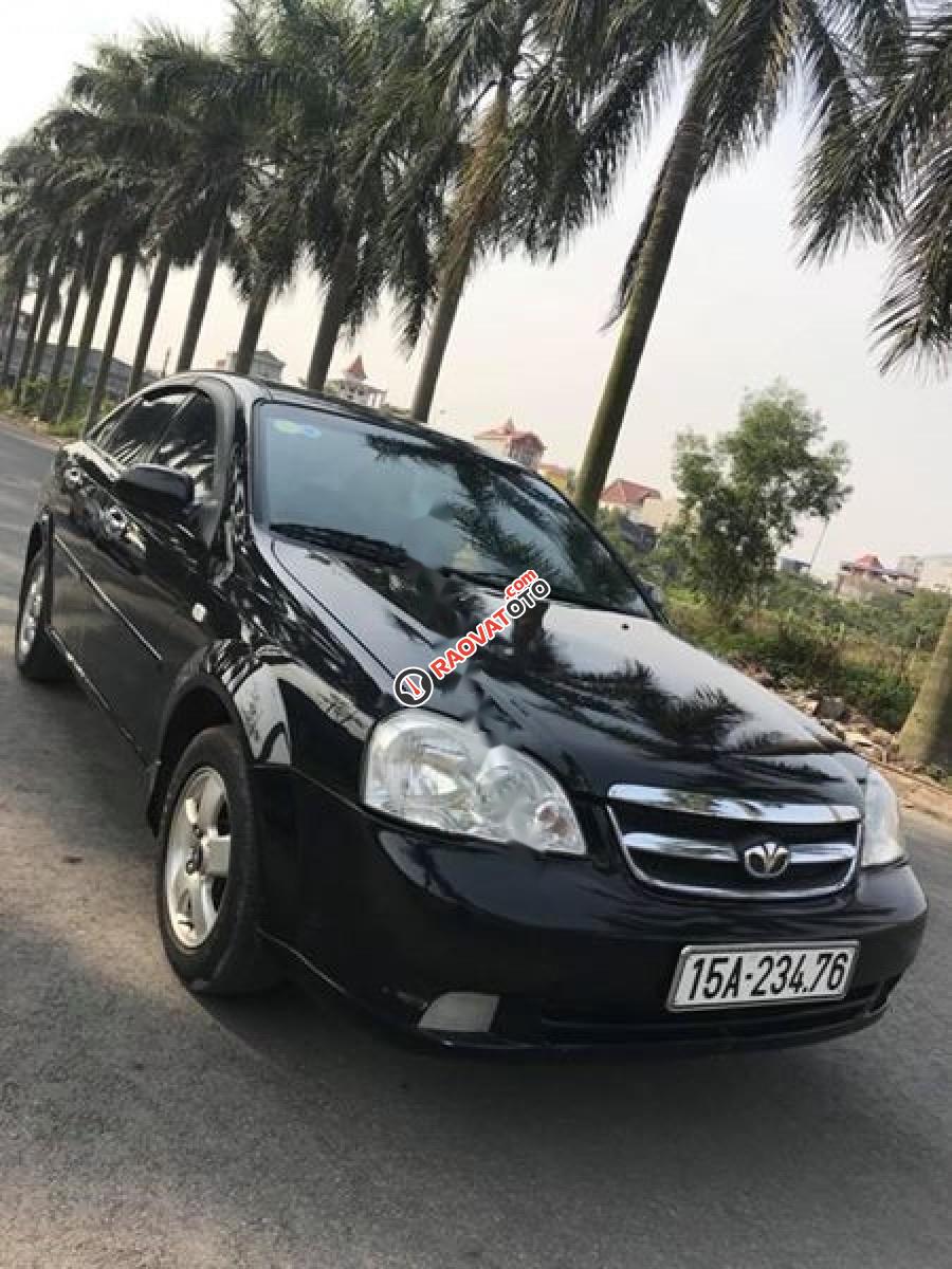 Bán ô tô Daewoo Lacetti EX 1.6 MT đời 2008, màu đen giá cạnh tranh-0