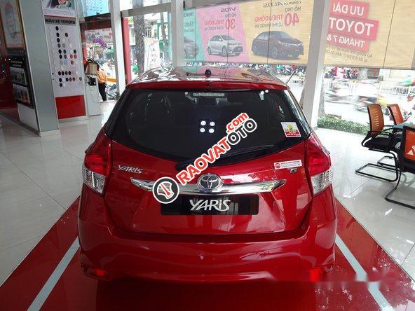 Bán xe Toyota Yaris G AT đời 2017, màu đỏ-6