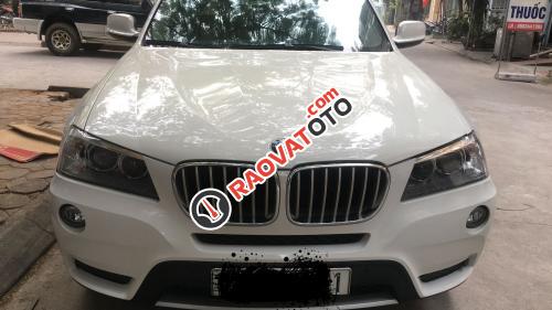 Bán BMW X3 Xdrive 28i đời 2011, màu trắng, nhập khẩu, giá chỉ 999 triệu-0