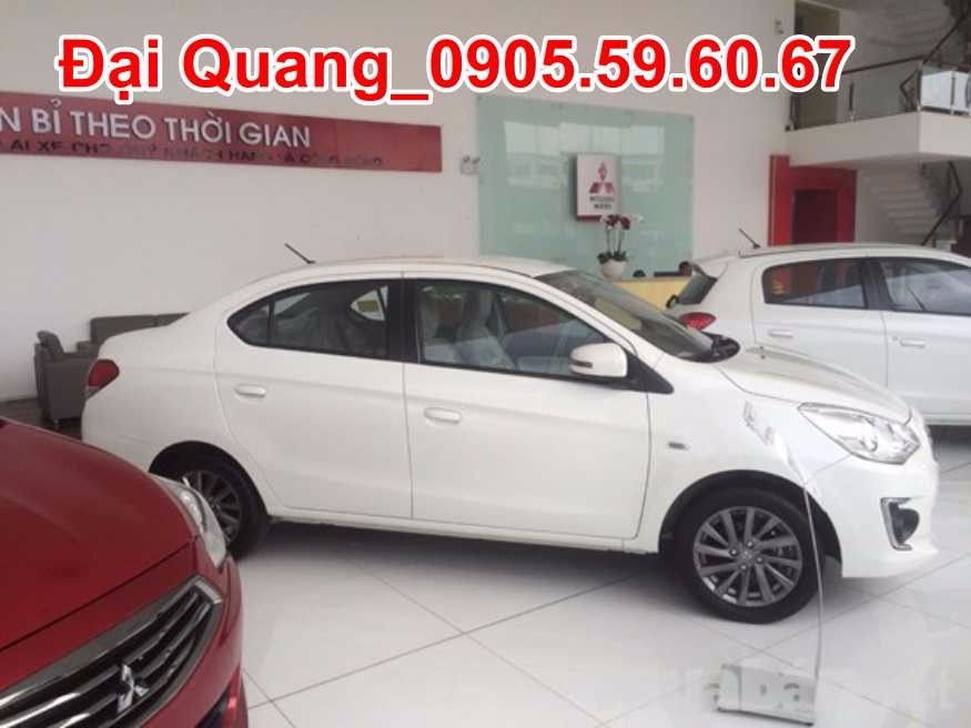 Bán xe Mitsubishi Attrage đời 2017, màu trắng, nhập khẩu chính hãng, giá chỉ 460.5 triệu-4