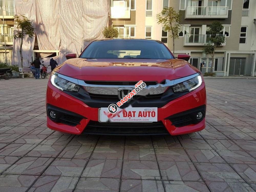 Cần bán gấp Honda Civic năm 2017, màu đỏ, nhập khẩu nguyên chiếc, giá 885tr-4