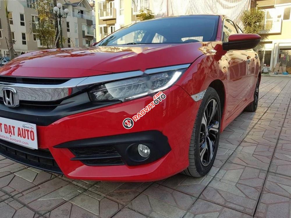 Cần bán gấp Honda Civic năm 2017, màu đỏ, nhập khẩu nguyên chiếc, giá 885tr-9