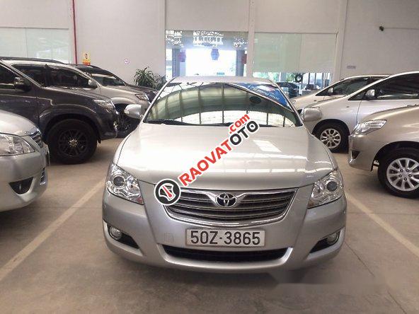 Bán Toyota Camry 2.4G đời 2007, màu bạc-0