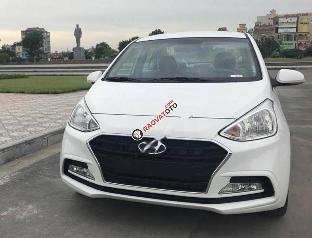 Cần bán Hyundai Grand i10 1.2 MT 2017, màu trắng-2