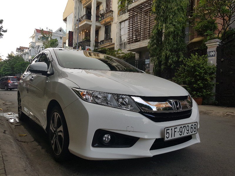 Xe Honda City đời 2016, màu trắng, nhập khẩu chính hãng, như mới-2