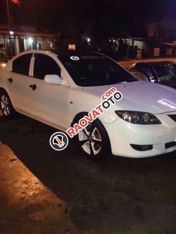 Bán ô tô Mazda 3 sản xuất 2004, màu trắng, giá 255tr-4