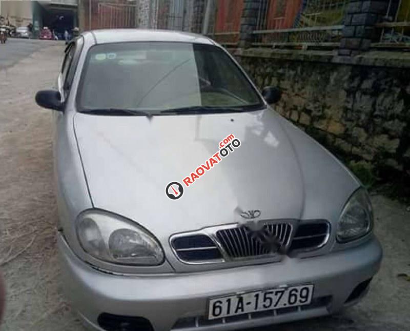 Cần bán gấp Daewoo Lanos LS đời 2003, màu bạc, giá chỉ 69 triệu-0