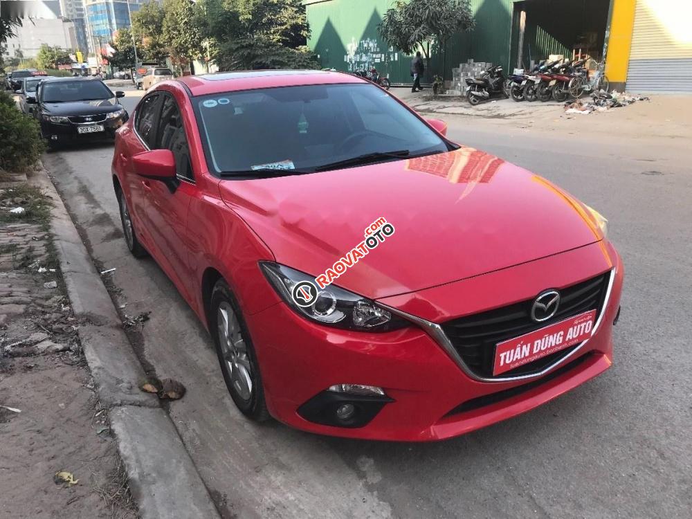 Bán Mazda 3 1.5AT đời 2015, màu đỏ như mới-9