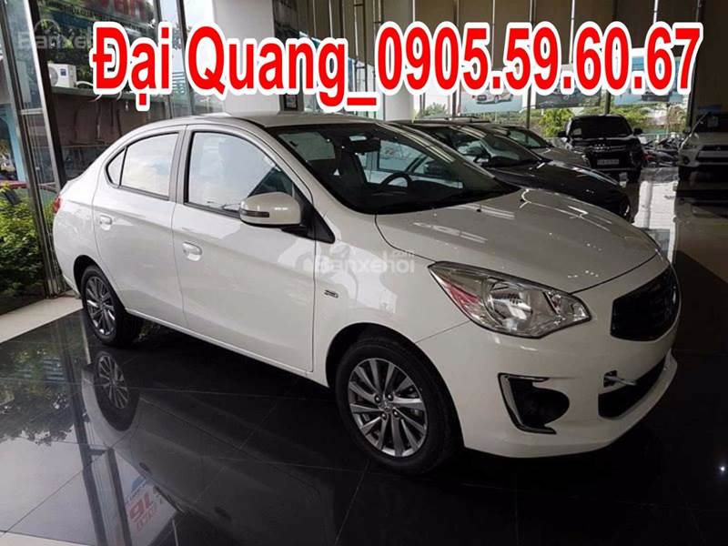 Bán xe Mitsubishi Attrage đời 2017, màu trắng, xe nhập, giá chỉ 460.5 triệu-7