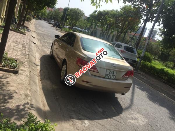 Bán xe Toyota Camry 2.4G sản xuất 2008, màu vàng-7