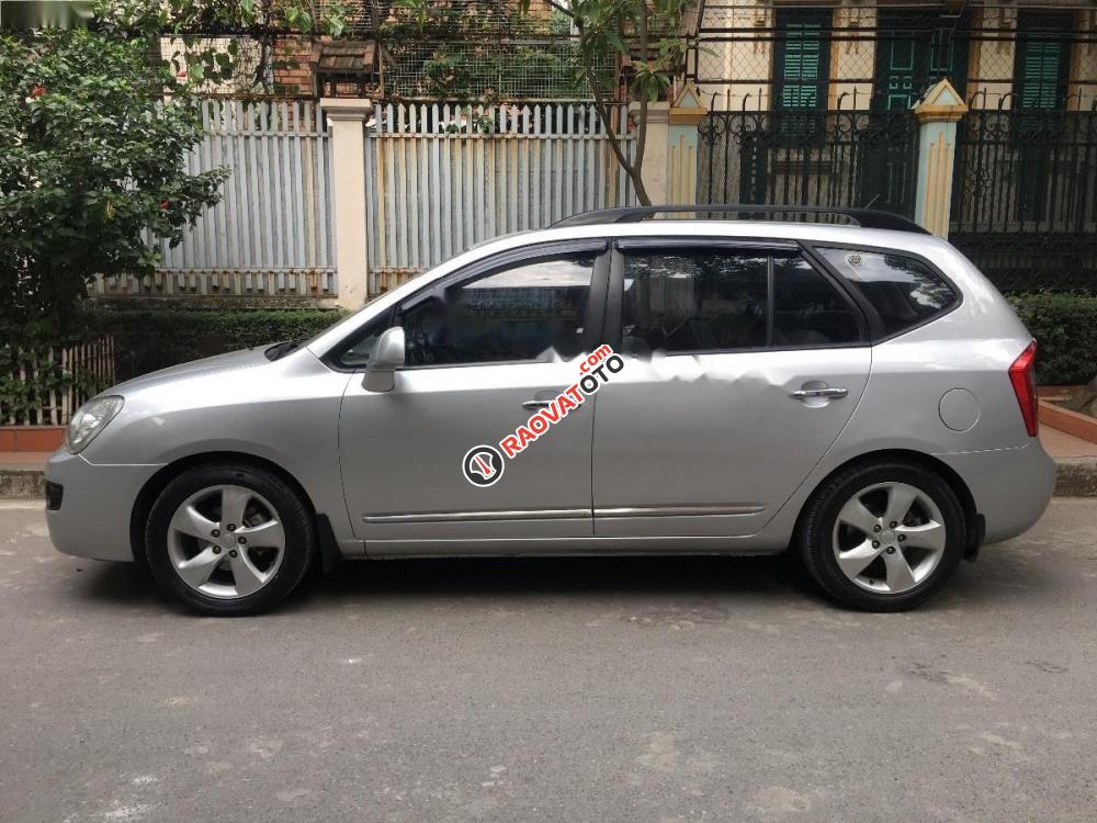 Bán Kia Carens SX đời 2009, màu bạc xe gia đình-7