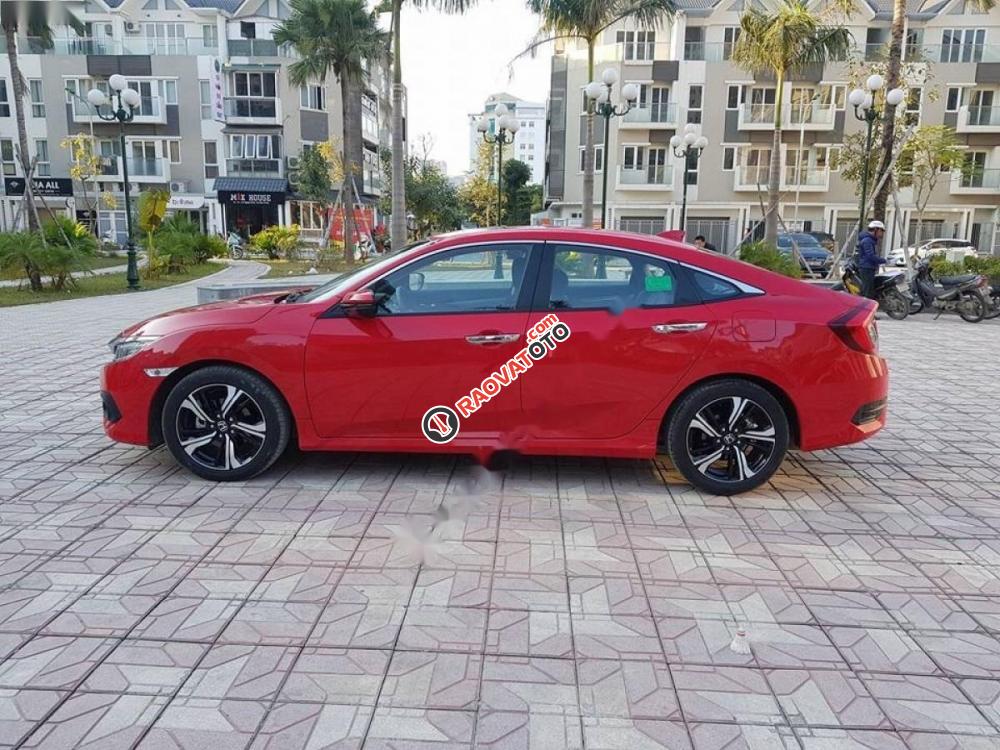 Cần bán gấp Honda Civic năm 2017, màu đỏ, nhập khẩu nguyên chiếc, giá 885tr-8