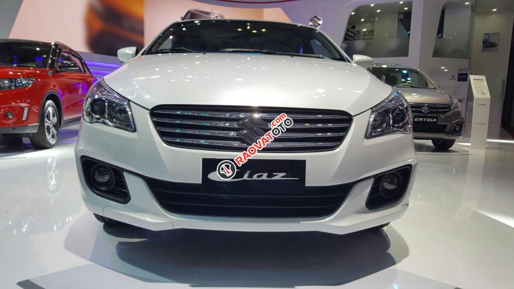 Bán Suzuki Ciaz 2017, giá tốt, giảm thêm 40 triệu tiền mặt kèm Option chính hãng-0