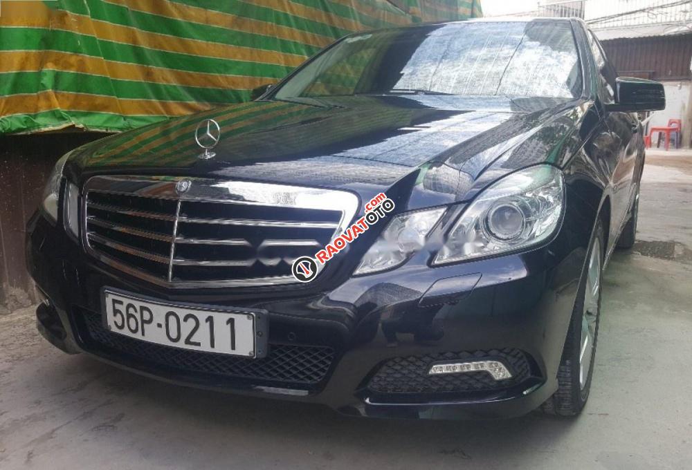 Cần bán gấp Mercedes E250 đời 2009, màu đen như mới-2