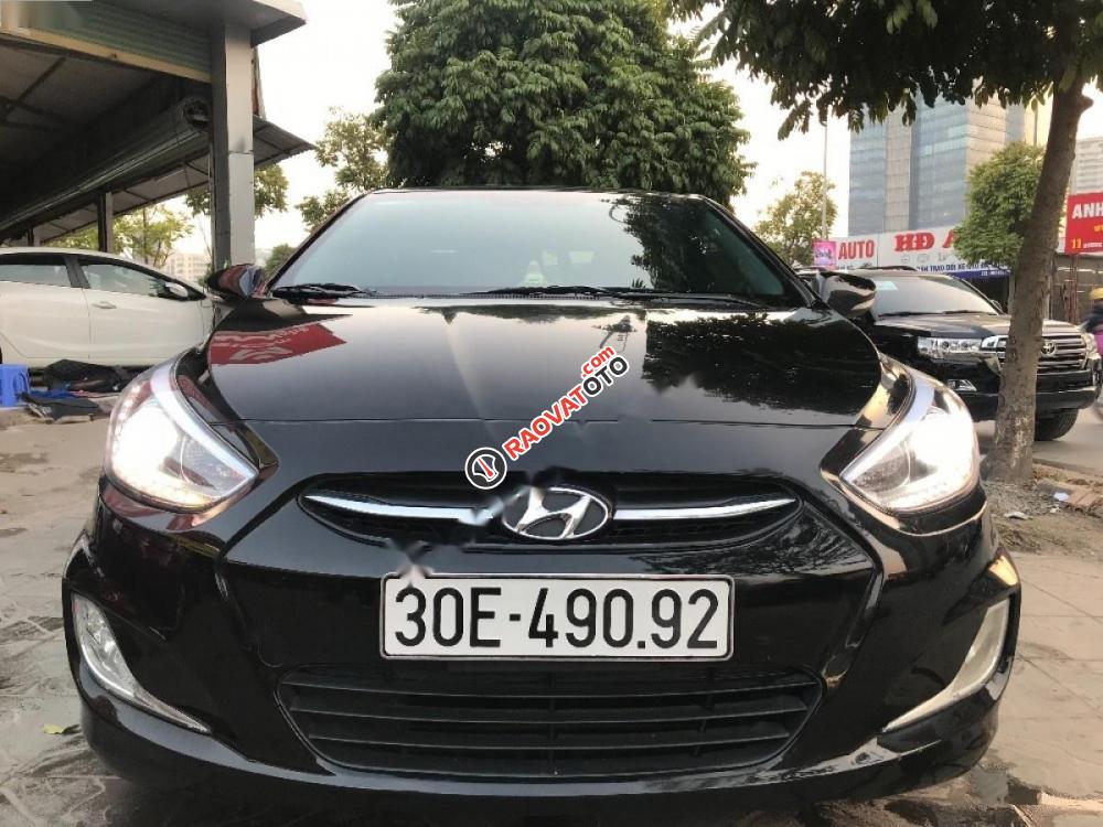 Bán Hyundai Accent Blue 1.4AT đời 2016, màu đen, xe nhập, giá cạnh tranh-0