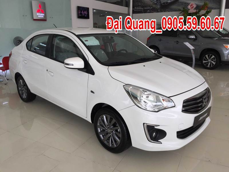 Bán xe Mitsubishi Attrage đời 2017, màu trắng, nhập khẩu chính hãng, giá chỉ 460.5 triệu-6