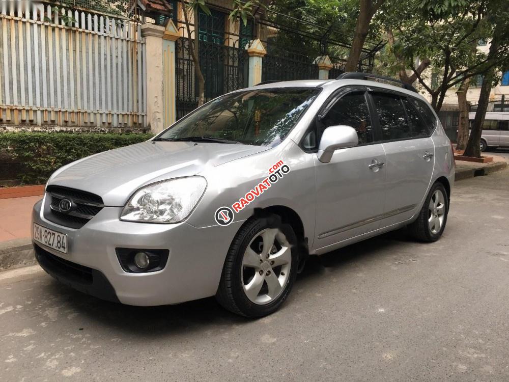 Bán Kia Carens SX đời 2009, màu bạc xe gia đình-8