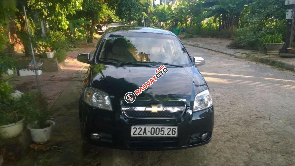 Cần bán lại xe Chevrolet Aveo 1.5 MT 2011, màu đen còn mới-1