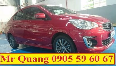 Bán ô tô Mitsubishi Attrage đời 2017, màu đỏ, nhập khẩu nguyên chiếc-2