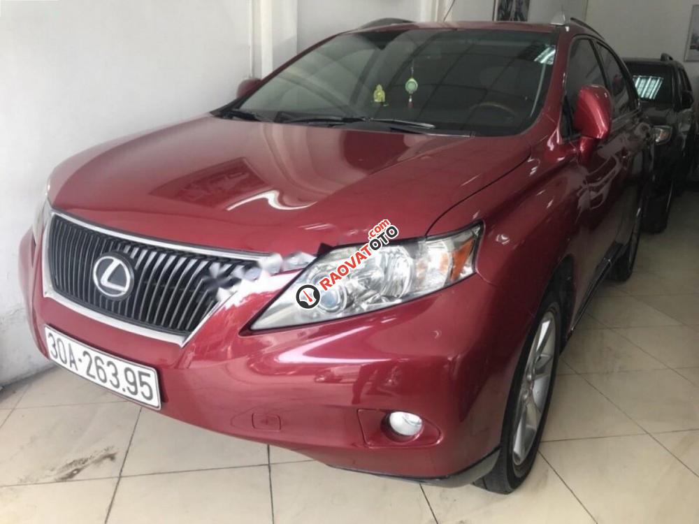 Bán ô tô Lexus RX 350 AWD sản xuất 2009, màu đỏ, nhập khẩu-0