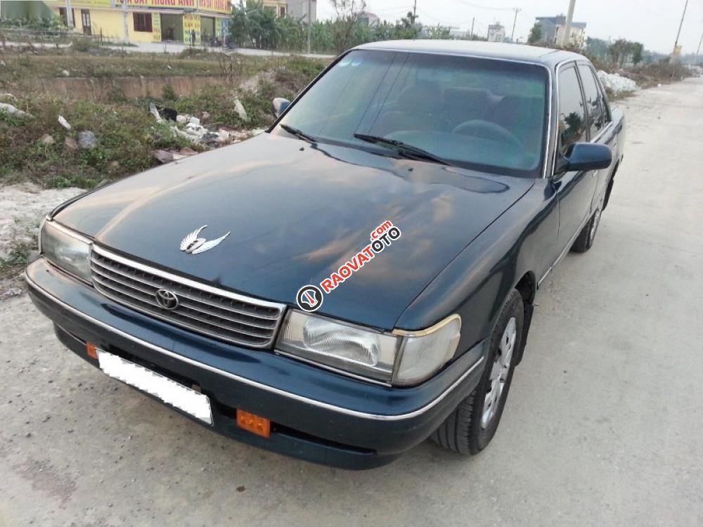 Cần bán Toyota Cressida GL đời 1992, màu xanh lam, nhập khẩu nguyên chiếc số sàn, 75 triệu-1