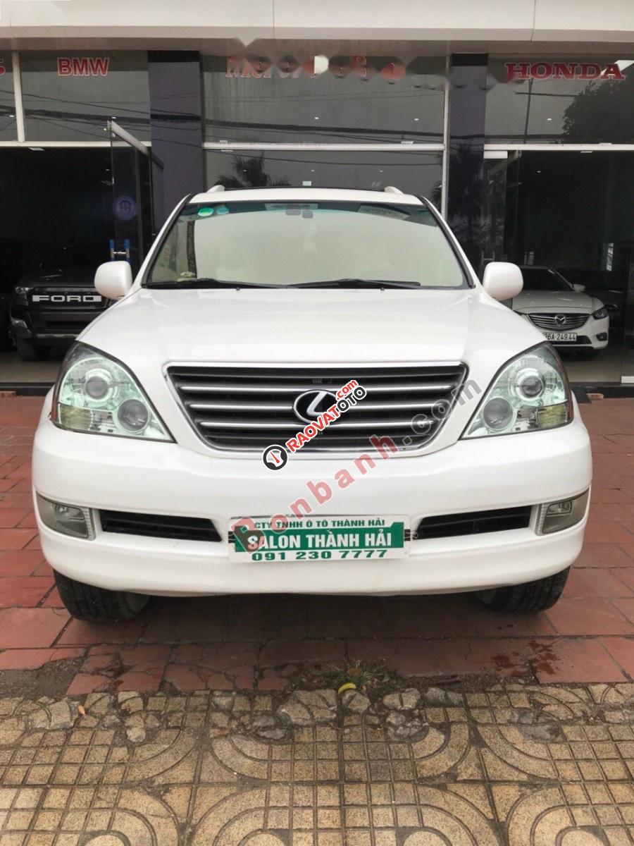 Cần bán lại xe Lexus GX 470 đời 2004, màu trắng, nhập khẩu, 900tr-8