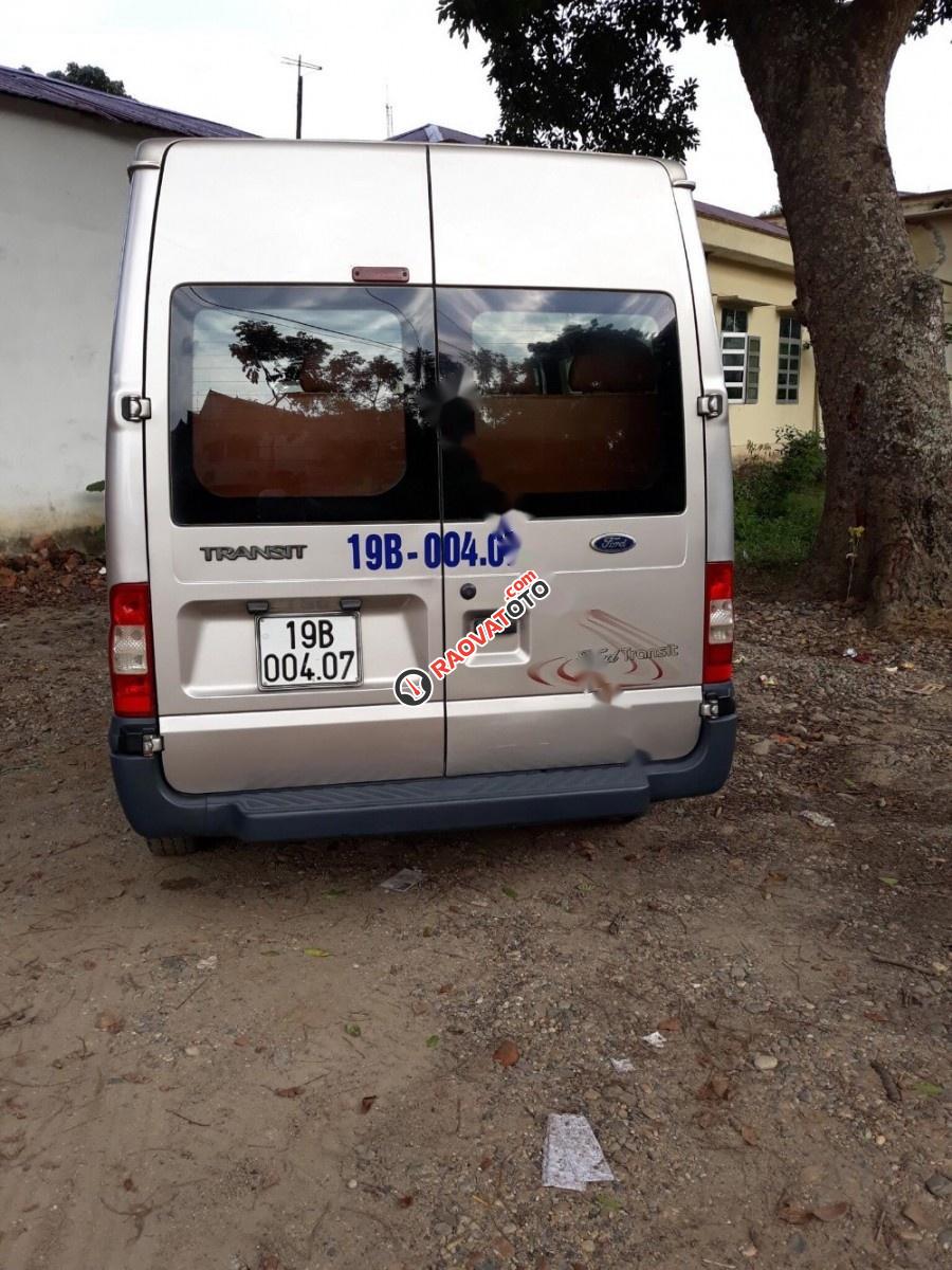 Cần bán gấp Ford Transit đời 2009, màu bạc, xe nhập-4